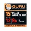 GURU Bait Bands Ready Rig 15" -Guru Shop guru bait bands ready rig 15 grr016 grr014 grr015 grr016 onderlijnen