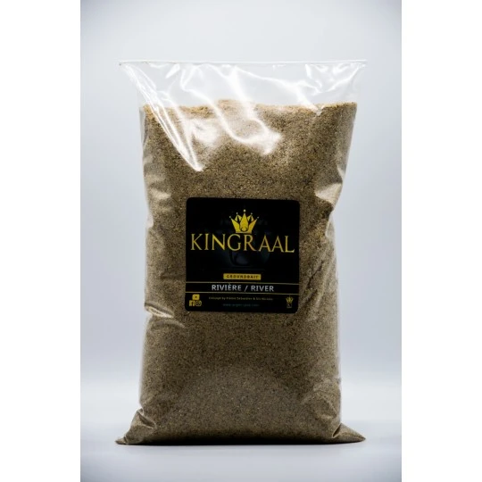 KINGRAAL Groundbait Rivière / River - 2kg 6 KINGRAAL Groundbait Rivière / River - 2kg - Afbeelding 4