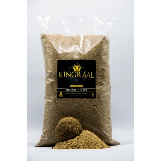 KINGRAAL Groundbait Rivière / River - 2kg 3 KINGRAAL Groundbait Rivière / River - 2kg