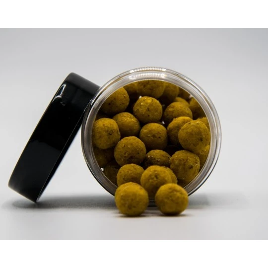 KINGRAAL Mini Boilies Scopex Sweetcorn 10mm 50gr 4 KINGRAAL Mini Boilies Scopex Sweetcorn 10mm 50gr - Afbeelding 2