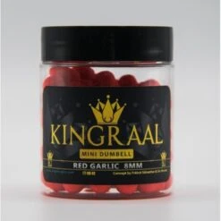 KINGRAAL Mini Dumbell Red Garlic 8mm 50gr -Guru Shop kingraal mini dumbell red garlic 8mm 50gr km53 hookbaits 2