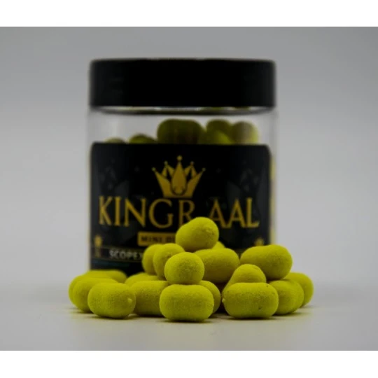 KINGRAAL Mini Dumbell Yellow Scopex Sweetcorn 8mm 50gr 3 KINGRAAL Mini Dumbell Yellow Scopex Sweetcorn 8mm 50gr